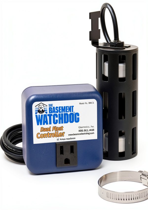 Basement Watchdog Sump Pump Float Switch Plastic Blue Black-2