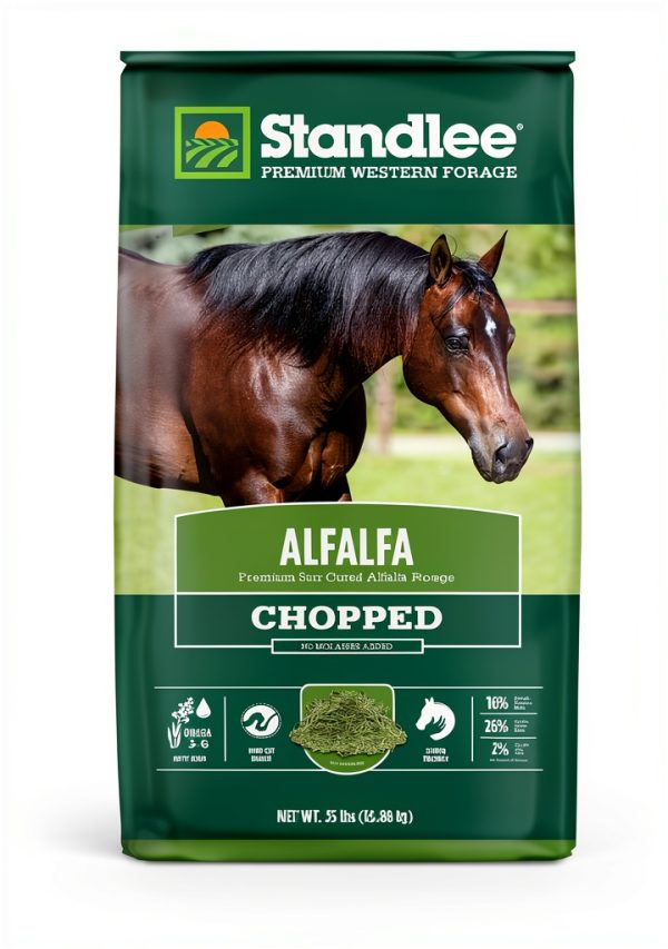 Standlee Alfalfa Chopped Forage Horse Food Dental Health-0