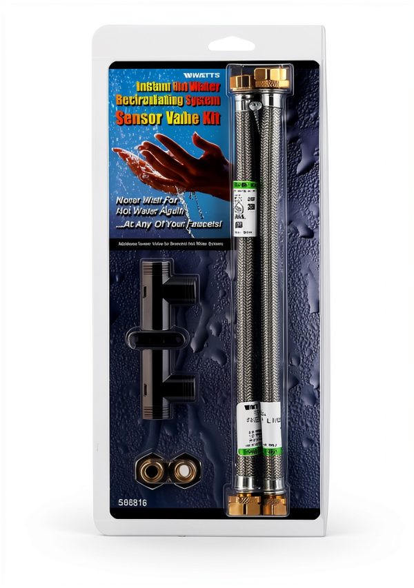 Watts Hot Water Recirculating Sensor Valve Kit Replacement-0