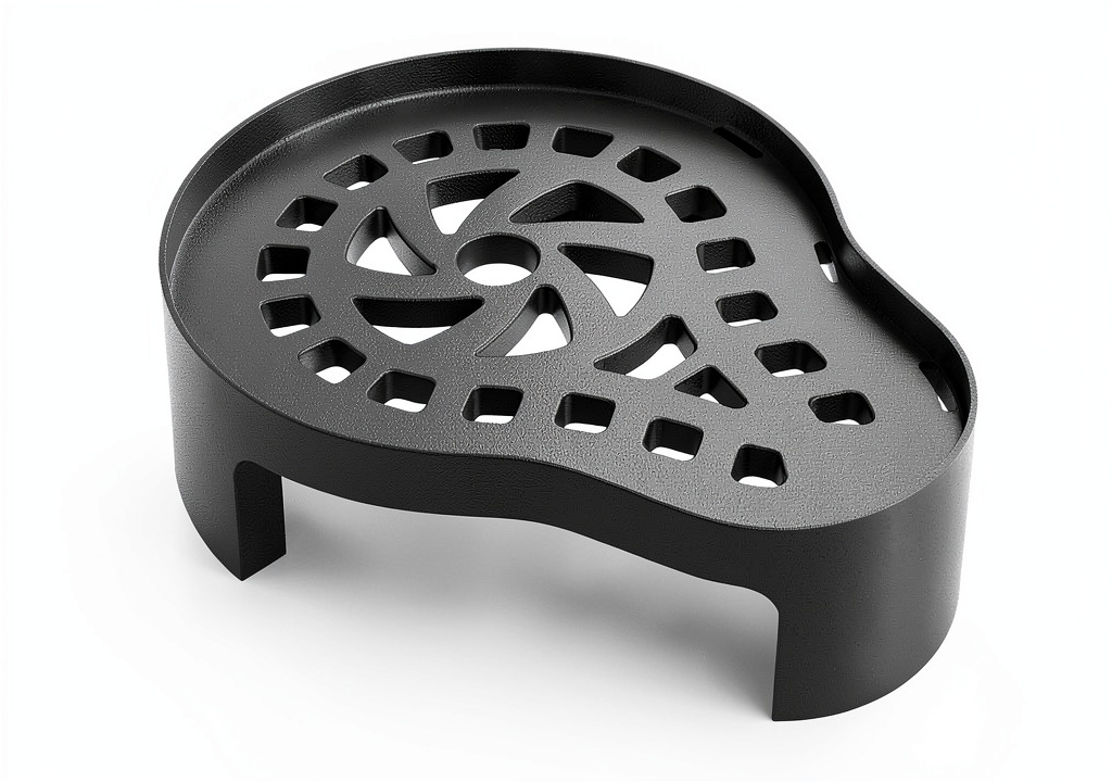 FZDSY Sump Pump Stand in a sump pit with water flow