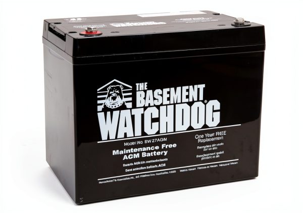 Basement Watchdog Battery Backup Sump Pump AGM Power Source-0