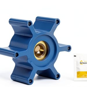 Milwaukee Pump Impeller Kit RUHUALIFE Brass Core Neoprene-0