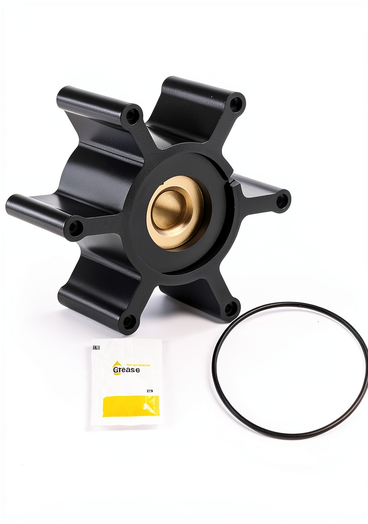 RUHUALIFE impeller kit with O-ring and lubrication for Milwaukee M18 pump