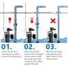Tellingyou Sump Pump Check Valve Stainless Steel Quiet-4