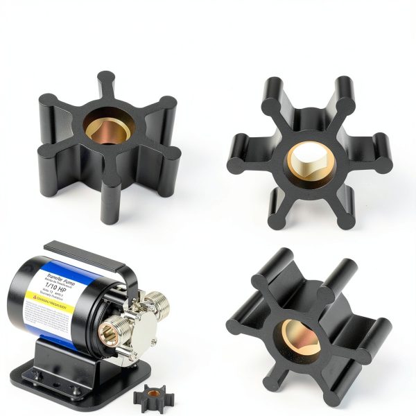 Vanshly Pump Impeller Brass Rubber Utility Pump Replacement-2