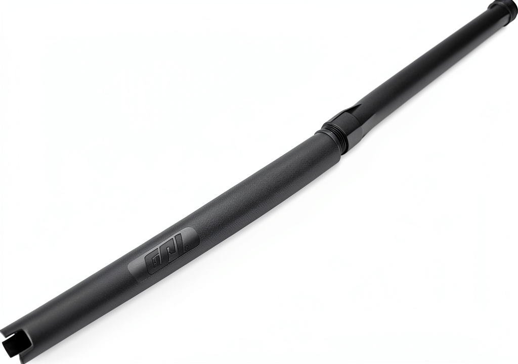 GPI telescoping fuel hose connected to a pump and tank