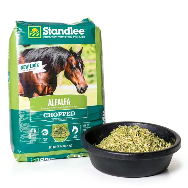 Standlee Alfalfa Chopped Forage Horse Food Dental Health-4