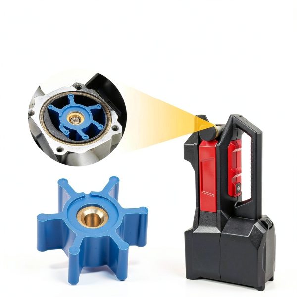 Milwaukee Pump Impeller Kit RUHUALIFE Brass Core Neoprene-3