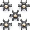 Vanshly Utility Pump Replacement Impeller Brass Rubber D-0