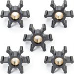 Vanshly Utility Pump Replacement Impeller Brass Rubber D-0