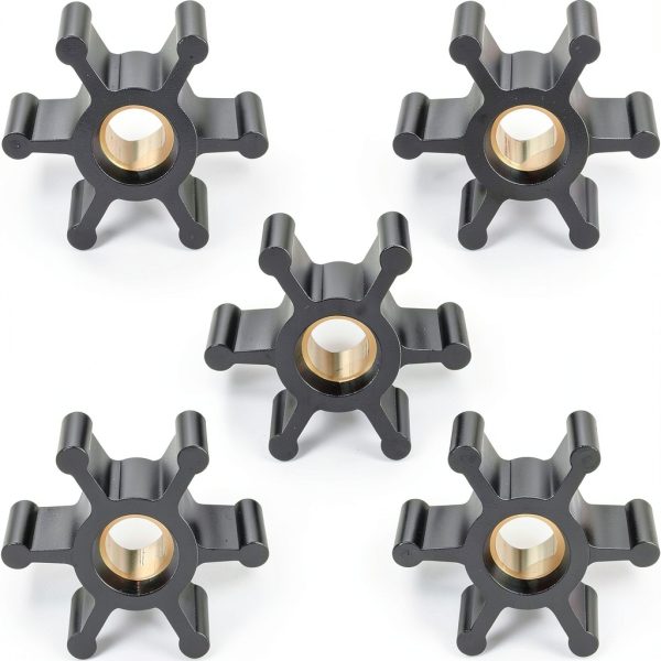 Vanshly Utility Pump Replacement Impeller Brass Rubber D-0