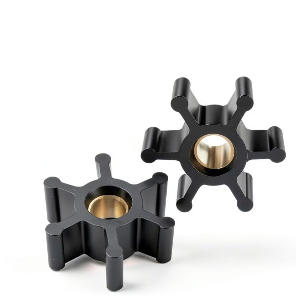 Vanshly Utility Pump Replacement Impeller Brass Rubber D-1