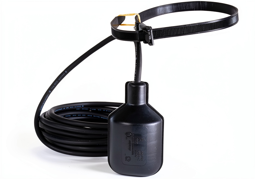 Little Giant Float Switch installed in a pump system