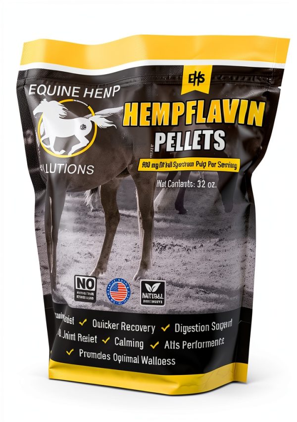 HempFlavin Pellets Equine Hemp Solutions Horse Food Recovery-0