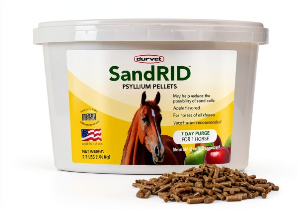 Durvet Horse Feed Psyllium Apple Molasses 22lb-0