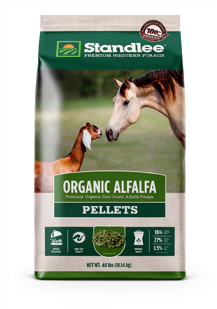 Standlee Hay Horse Food packaging