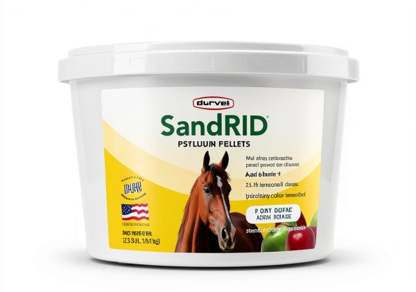Durvet Horse Feed Psyllium Apple Molasses 22lb-2