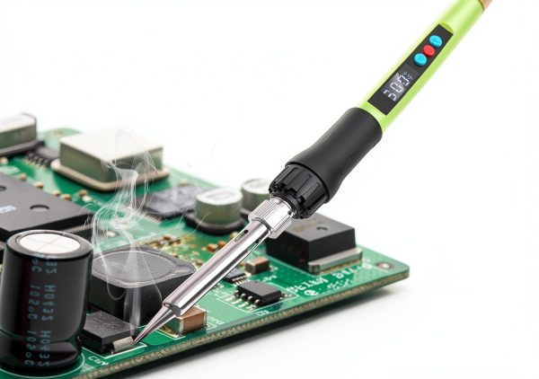 Soldering Iron Kit Q MING 100W LED Digital Gun with Ceramic Heater-4