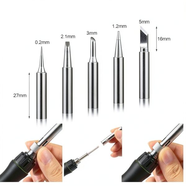 Soldering Iron Kit Q MING 100W LED Digital Gun with Ceramic Heater-2