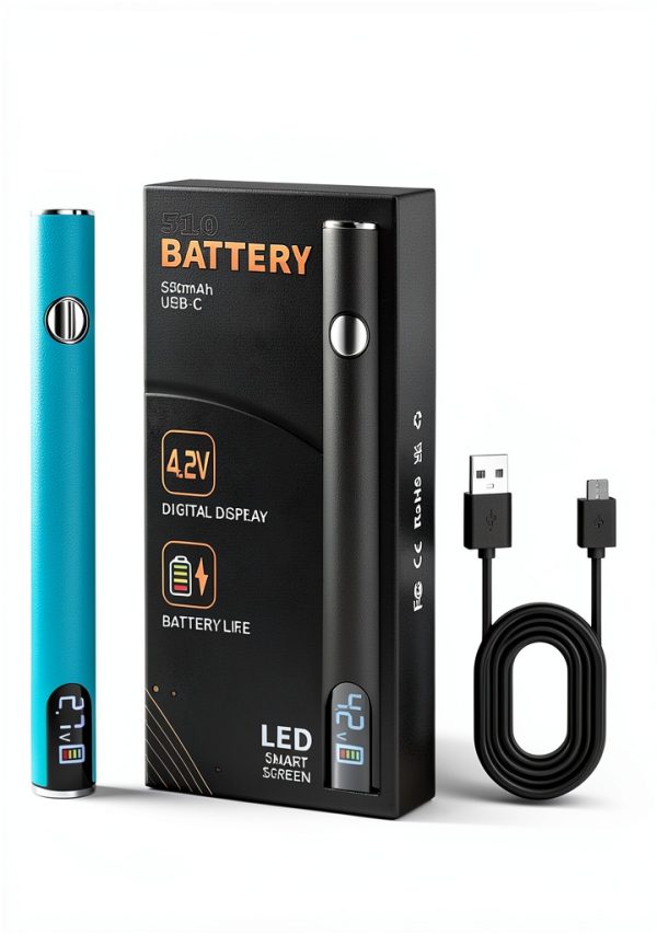 510 Thread Battery Cart Pen 650mAh USB Soldering Iron LONGYUHAO-0
