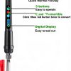 60W Digital Soldering Iron Heat Set Insert Tool with Extra Soldering Tips and Heat Set Insert Tips-1