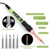 Soldering Iron Kit Q MING 100W LED Digital Gun with Ceramic Heater-1