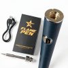 FlamePen Premium Soldering Iron 650mAh Rechargeable Pen Black Gold-6